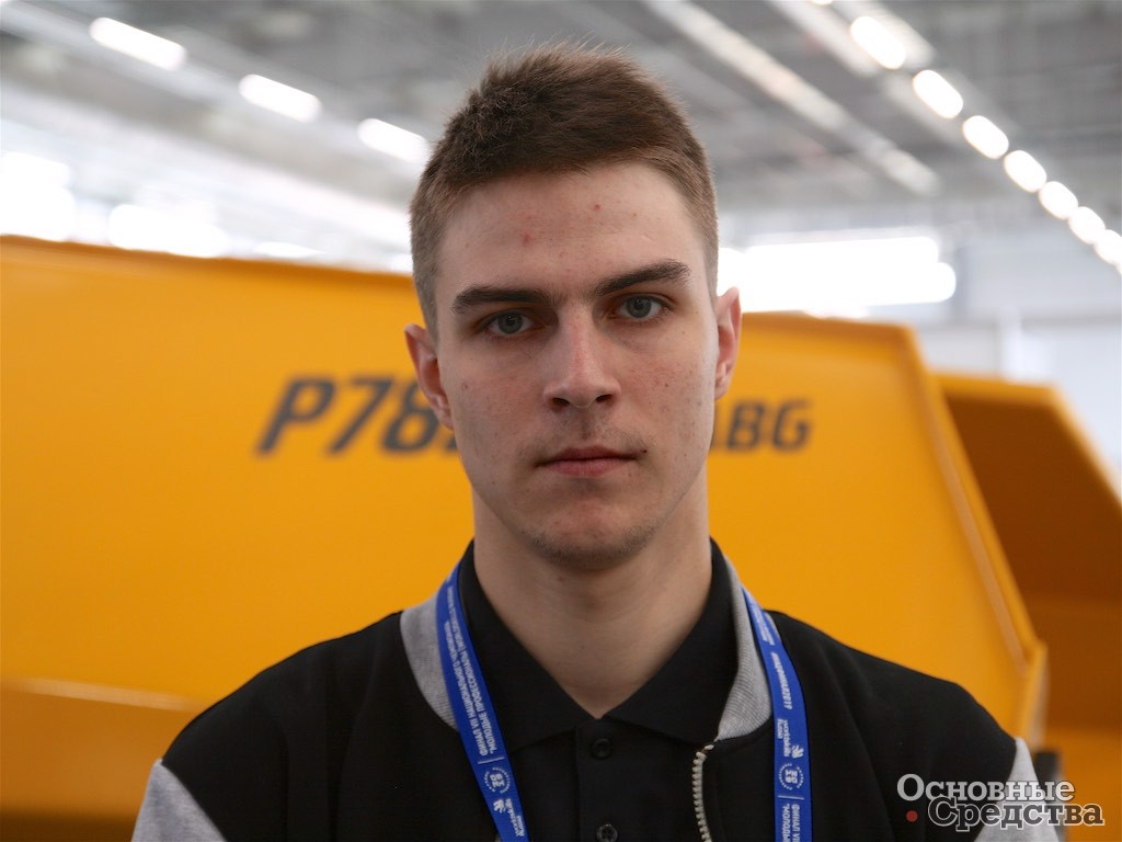 Николай Ларионов, главный эксперт в компетенции «Обслуживание тяжелой техники», призер мирового чемпионата WorlsSkills 2017