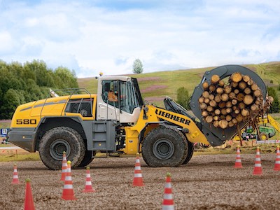 Liebherr представила лесозаготовительную технику на V чемпионате «Лесоруб XXI века»