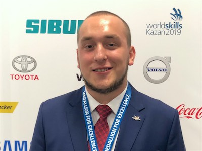 Лауреат мирового чемпионата WorldSkills получил предложение о работе в «Ферронордик»