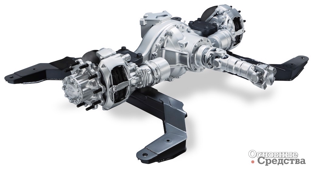 Подразделение DAF Components представляет новый ведущий задний мост, способствующий снижению расхода топлива на 2%, для городских и междугородных автобусов
