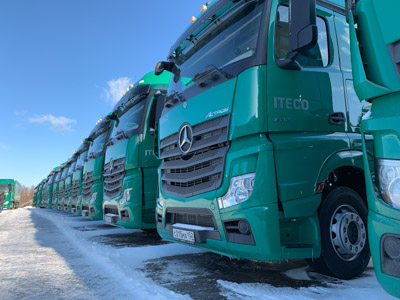 Новые Mercedes-Benz Actros для компании «ИТЕКО»