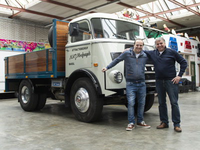 Компания DAF нашла свой старейший грузовик в эксплуатации