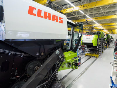 Claas переносит выпуск Tucano 320 для европейского рынка в Россию