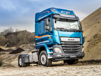 DAF CF и XF в комплектации с подключаемым приводом передних колес