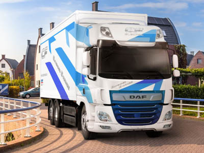 DAF представляет CF Electric с увеличенным запасом хода