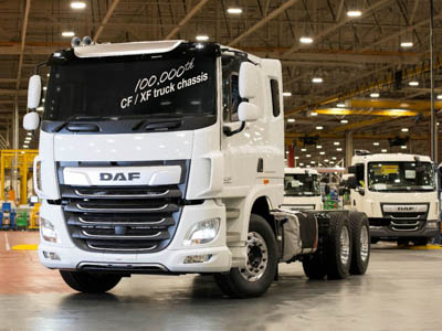 Leyland Trucks произведен 100 000-й грузовик DAF CF/XF