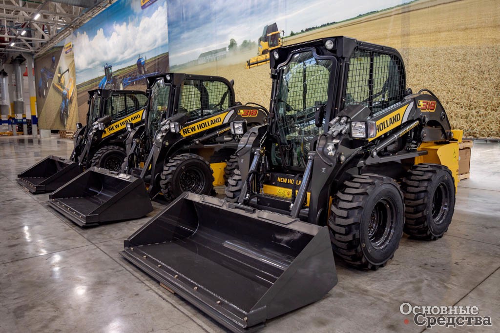 Линейка мини-погрузчиков New Holland