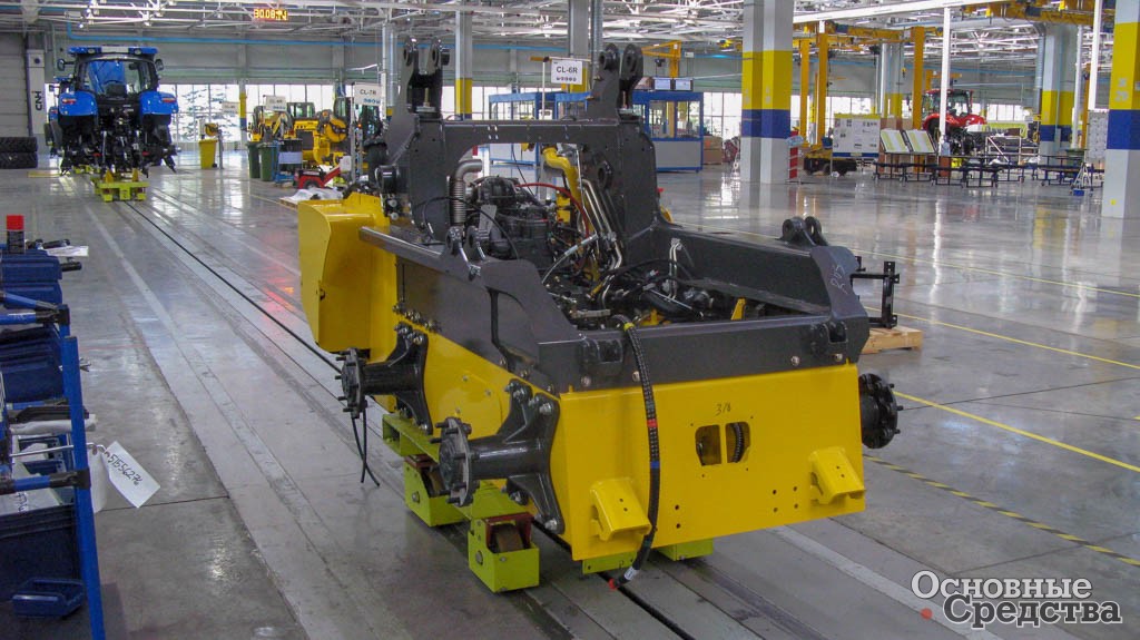 Рама погрузчика