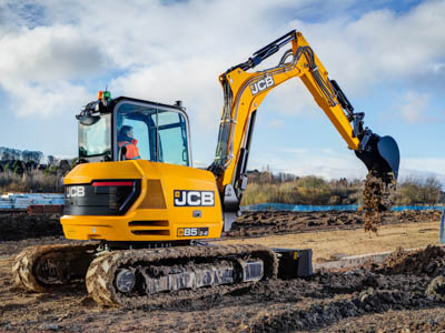 JCB выводит на российский рынок новое поколение миди-экскаваторов