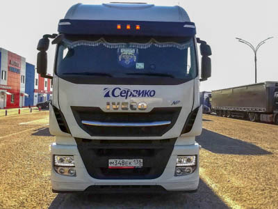«Сервико» выбирает Iveco Stralis NP