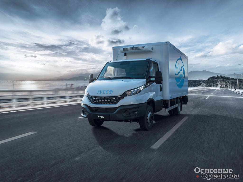 Шасси Iveco Daily полной массой 7,2 т — интересная альтернатива среднетоннажным грузовикам
