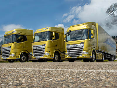 DAF представляет будущее с новым поколением XF, XG и XG+