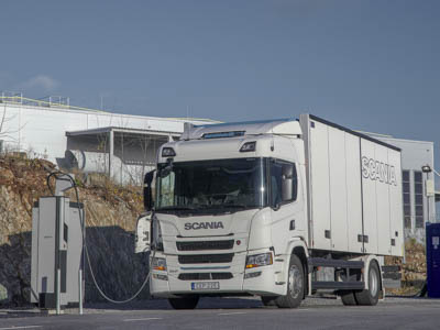 Scania за развитие электротранспорта в России