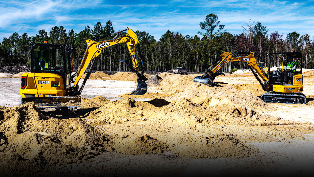 Мини-экскаватор JCB 35Z-1