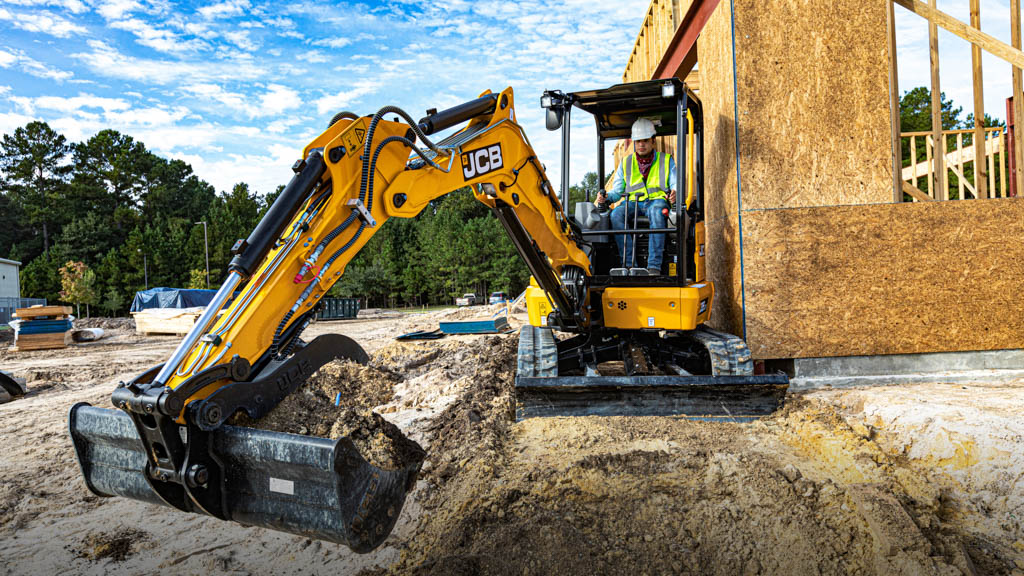 Мини-экскаватор JCB 35Z-1