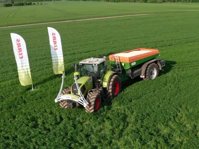 CLAAS CROP SENSOR: сочетание высоких технологий и научных знаний дают одновременную экономию удобрений и рост урожайности