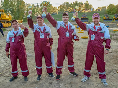 ЧЕТРА проводит международный чемпионат операторов техники