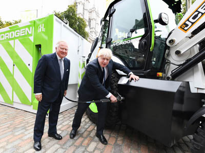 JCB планирует запустить продажи машин с водородными двигателями к концу 2022 года