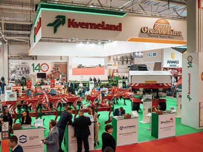 Квернеланд Груп СНГ представит на ЮгАгро технику Kverneland, Kubota и Great Plains
