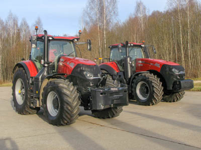 Предпремьерный показ тракторов Case IH Optum 300 AFS Connect