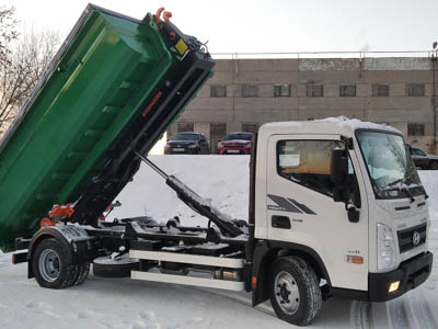 «Готовое решение» от ГК KROMANN – мультилифт на шасси Hyundai Mighty EX8