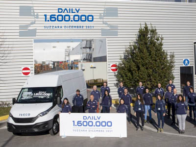 IVECO отмечает выпуск 1 600 000-го автомобиля Iveco Daily на историческом заводе в Судзаре