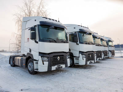 Первая поставка автомобилей Renault Trucks для компании ТК «Мираторг»