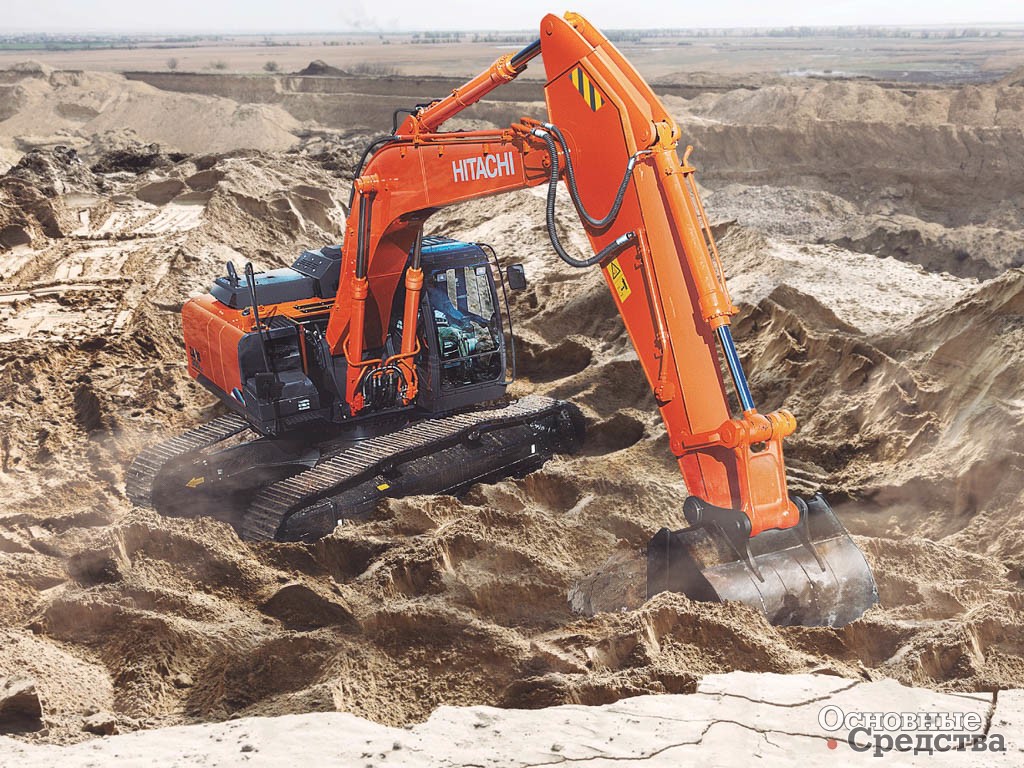 Гусеничный экскаватор Hitachi ZX300-5A