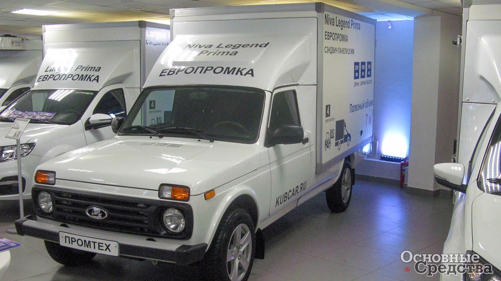 LADA Niva Legend Prima промтоварный фургон