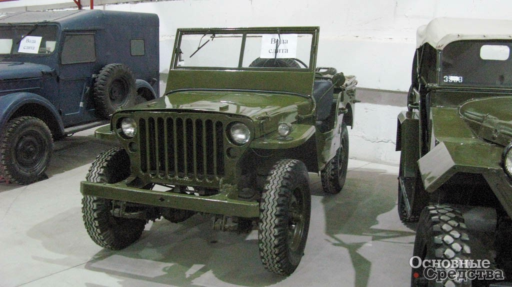 Willys MB, поступал по лендлизу