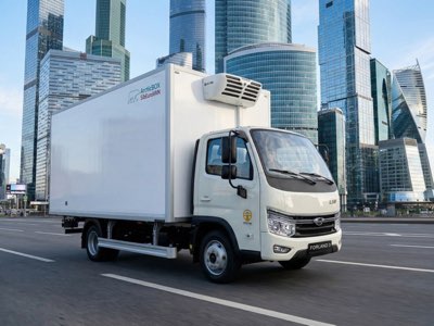 Новая модель рефрижератора на базе шасси FORLAND 3