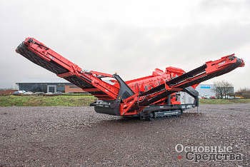 Новинка, Sandvik Construction, первичный мобильный грохот, QE441