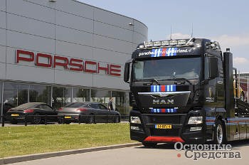 MAN TGX, Porsche-Martini