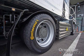 Continental, электрический грузовик, ContiPressureCheck™