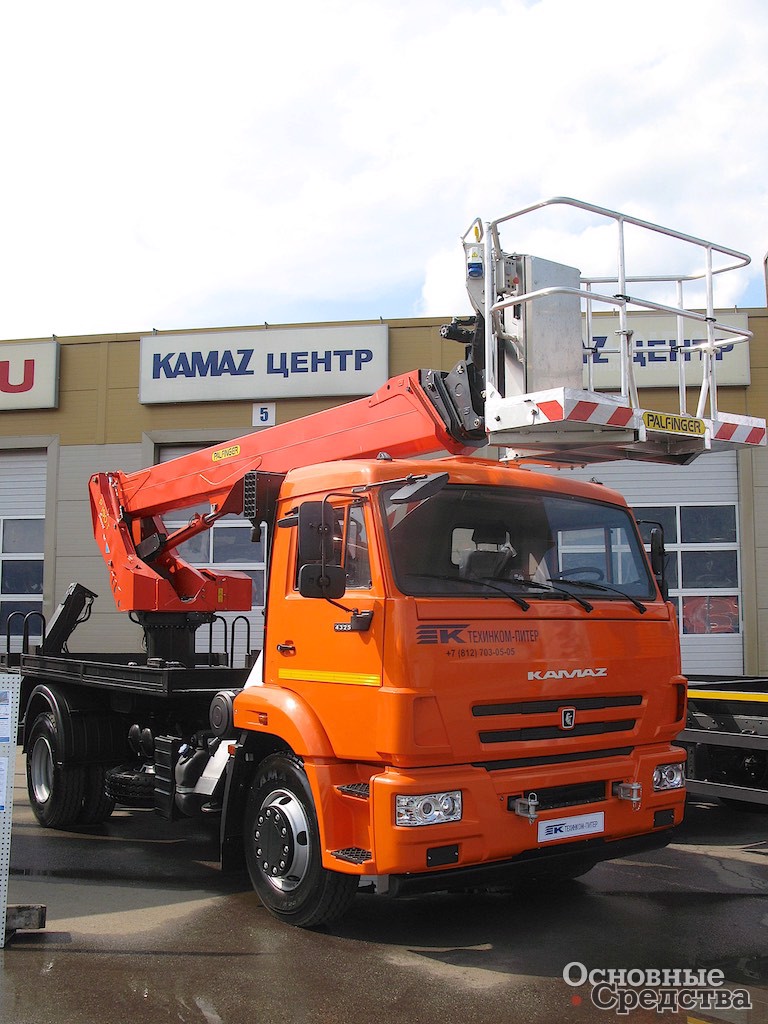 Автогидроподъемник PALFINGER Р 190Т на шасси КАМАЗ-43253