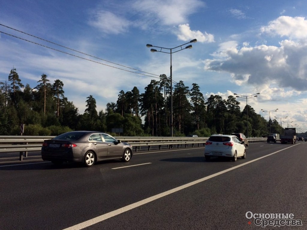 Трасса М8 с 40-го по 46-й километр