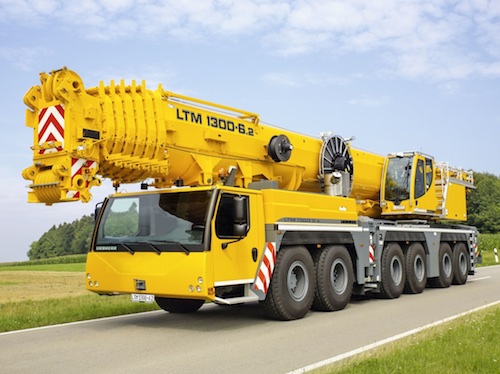 Новый мобильный кран Liebherr LTM 1300-6.2